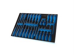 Ложемент для набора отверток 9-31124MRV, EVA KING TONY 85810932B Tony - фото 716450