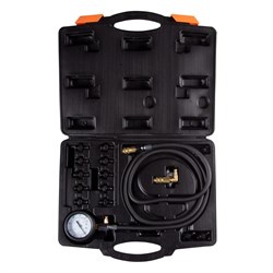 Манометр для измерения давления масла, 0-10 бар, комплект адаптеров AFFIX AF12020010C AF12020010C - фото 716674