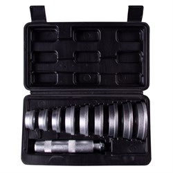 Набор оправок алюминиевых для подшипников, 34-81 мм, кейс, 10 предметов AFFIX AF10020011C AF10020011C - фото 716682