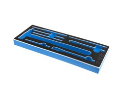 Ложемент для набора зубил, выколоток, кернеров с молотком 9-90118PRV, EVA KING TONY 85810432B Tony - фото 716785