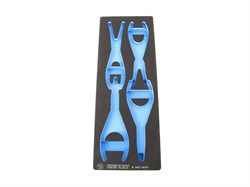 Ложемент для набора съемников стопорных колец 9-44214GPV, EVA KING TONY 85810832B Tony - фото 716791