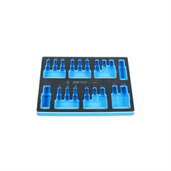 Ложемент для набора торцевых насадок 9-4129PRV, EVA KING TONY 85811232B Tony - фото 716793