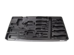 Ложемент для набора отверток 9-90129CR, PVC KING TONY 84702420B Tony - фото 716799