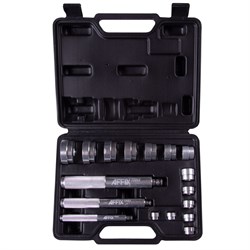 Набор оправок алюминиевых для подшипников, 10-32 мм, кейс, 17 предметов AFFIX AF10020017C AF10020017C - фото 716815