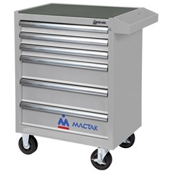Тележка инструментальная, 6 выдвижных ящиков, "ОПТИМА", серая МАСТАК 521-06581MG 521-06581MG - фото 716832