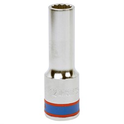 Головка торцевая глубокая двенадцатигранная 1/2", 12 мм KING TONY 423012M TONY - фото 716842