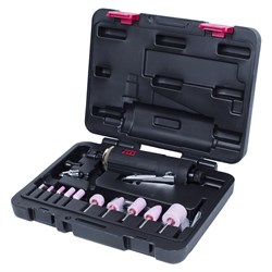 Пневматическая бормашина (шарошка) 3 - 6 мм, 20000 об/мин, с набором принадлежностей, 15 предметов MIGHTY SEVEN QA-0215A SEVEN - фото 716873