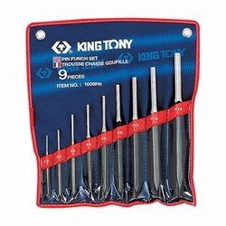 Набор выколоток, 9 предметов KING TONY 1009PR TONY - фото 716901