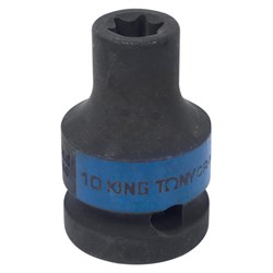 Головка торцевая ударная TORX Е-стандарт 1/2", E10, L = 38 мм KING TONY 457510M TONY - фото 716917