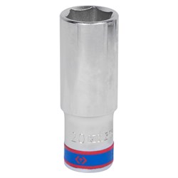 Головка торцевая глубокая шестигранная 1/2", 20 мм KING TONY 423520M TONY - фото 716950