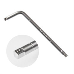 Вороток 1/2", 315 мм, Г-образный, 105 градусов KING TONY 4583-12R TONY - фото 717053