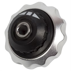 Трещотка компактная 1/4", бесшаговая, дисковый механизм, для вставок (бит) KING TONY 2745 TONY - фото 717086