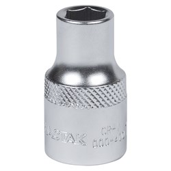 Головка торцевая стандартная шестигранная 1/2", 09 мм МАСТАК 000-40009 000-40009 - фото 717365
