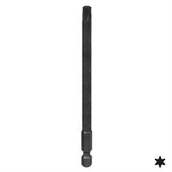 Вставка (бита) торцевая 1/4", Torx, Т30, 110 мм, для шуруповерта KING TONY 711130T TONY - фото 717485