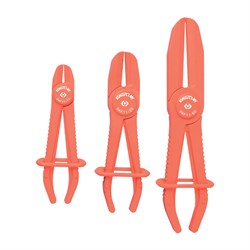 Зажимы для шлангов пластиковые 15-60 мм, 3 предмета KING TONY 9AF113 TONY - фото 717655