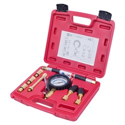 Компрессометр бензиновый, 0-21 атм, кейс, 8 предметов МАСТАК 120-10821C 120-10821C - фото 717749