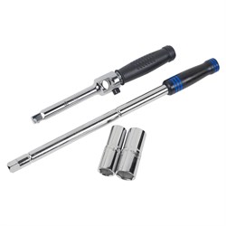 Ключ балонный крестообразный 1/2", 17, 19, 21, 23 мм, кейс, разборный МАСТАК 028-42079C 028-42079C - фото 717759