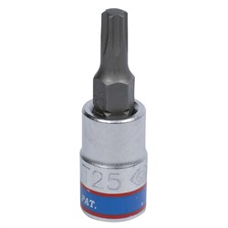 Насадка (бита) торцевая 1/4", Torx T25, L = 37 мм KING TONY 203325 TONY - фото 717797