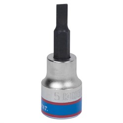 Насадка (бита) торцевая 3/8", Slotted, 5х1 мм, L = 50 мм KING TONY 302205 TONY - фото 717810