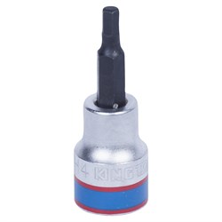 Насадка (бита) торцевая 3/8", Hex, 4 мм, L = 50 мм KING TONY 302504 TONY - фото 717821