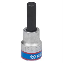 Насадка (бита) торцевая 3/8", Hex, 8 мм, L = 50 мм KING TONY 302508 TONY - фото 717825