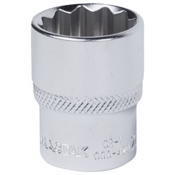 Головка торцевая стандартная двенадцатигранная 1/2", 22 мм МАСТАК 000-42022 000-42022 - фото 717849
