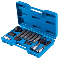 Набор специальных головок и насадок для шкива генератора, кейс, 13 предметов МАСТАК 106-10013C 106-10013C - фото 717868