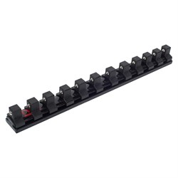 Держатель для головок 1/2", на 12 шт, магнитный MIGHTY SEVEN AD-2412 SEVEN - фото 717912