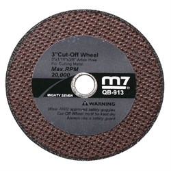 Круг отрезной по металлу 75х1,6 мм для QC-213 MIGHTY SEVEN QB-913 SEVEN - фото 717921