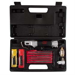 Пневмолобзик 10 мм ход полотна, 9000 ход/мин, с набором принадлежностей, 22 предмета MIGHTY SEVEN QD-291N SEVEN - фото 717950