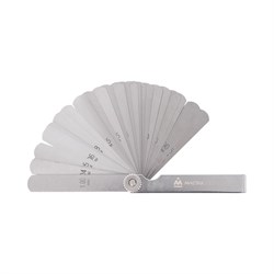 Набор щупов для проверки зазоров, 0,04 -1,00 мм, 25 шт МАСТАК 127-00025 127-00025 - фото 718024