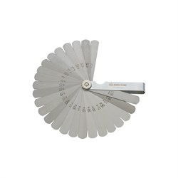 Набор щупов для проверки зазоров, 0,04-1 мм, 25 предметов KING TONY 77335-25 TONY - фото 718064