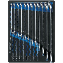 Набор комбинированных ключей, ложемент, 20 предметов KING TONY 9-1220MRV TONY - фото 718115