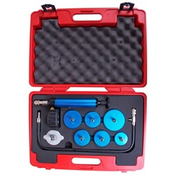 Набор для тестирования герметичности системы охлаждения, кейс, 9 предметов МАСТАК 103-40009C 103-40009C - фото 718188