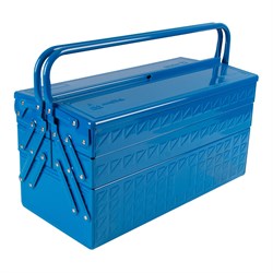 Ящик инструментальный, 5 отсеков, раскладной, синий МАСТАК 510-05420B 510-05420B - фото 718307