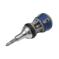 Отвертка с насадками МАСТАК со сменными жалами 7 в 1 049-7B - фото 718365