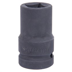 Головка торцевая глубокая четырехгранная 1", 21 мм, для мультипликатора МАСТАК 005-84621 005-84621 - фото 718380