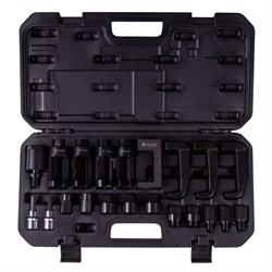 Съемник дизельных форсунок, кейс, 21 предмет МАСТАК 103-51021C 103-51021C - фото 718548