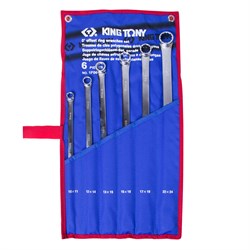 Набор накидных ключей, 10-24 мм, 6 предметов KING TONY 1F06MRN TONY - фото 718600