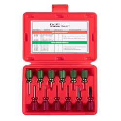 Набор для демонтажа клемм электропроводки GM, кейс, 12 предметов МАСТАК 106-20012C 106-20012C - фото 718823