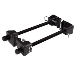 Стяжка амортизаторных пружин, 300 мм, с фиксаторами, одинарный крюк, 2 предмета МАСТАК 100-05301 100-05301 - фото 718875