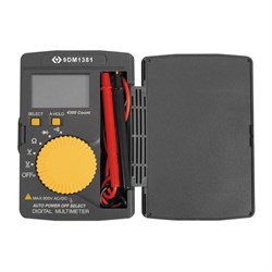 Мультиметр цифровой компактный, AC/DC KING TONY 9DM1381 TONY - фото 718986