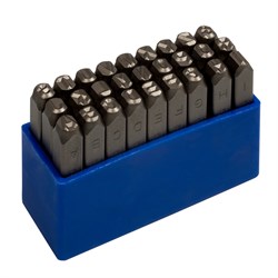 Набор ударных клейм 2 мм, буквы-латиница, 27 предметов KING TONY 11427SQ02 TONY - фото 719012