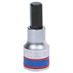Насадка (бита) торцевая 1/2", Hex, 10 мм, L = 60 мм KING TONY 402510 TONY - фото 719112