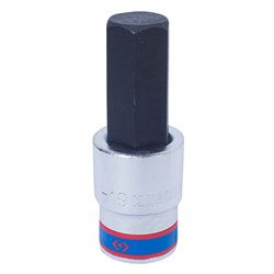Насадка (бита) торцевая 1/2", Hex, 19 мм, L = 80 мм KING TONY 403519 TONY - фото 719126