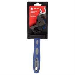 Ключ разводной 250 мм, эргономичная ручка, держатель МАСТАК 020-10250H 020-10250H - фото 719174