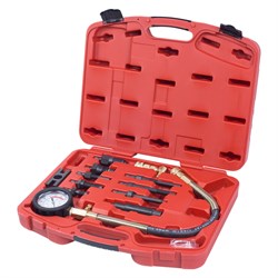 Компрессометр дизельный, 0-70 атм, комплект адаптеров МАСТАК 120-11070C 120-11070C - фото 719178