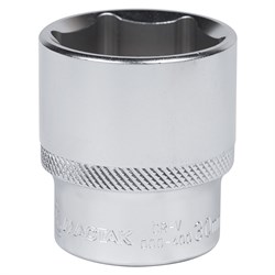 Головка торцевая стандартная шестигранная 1/2", 30 мм МАСТАК 000-40030 000-40030 - фото 719267