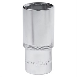 Головка торцевая глубокая шестигранная 1/2", 27 мм МАСТАК 001-40027 001-40027 - фото 719278