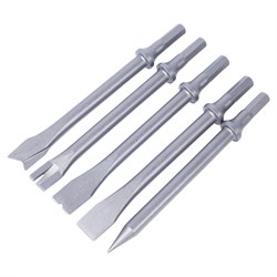 Комплект сменных зубил 175 мм с шестигранным хвостовиком 5 шт MIGHTY SEVEN SC-425 SEVEN - фото 719344